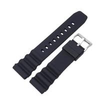 Pulseira De Silicone Impermeável De 20mm 22mm Para Relógio Rolex Submariner Seiko SKX007 Citizen