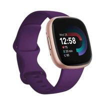 Pulseira De Silicone Macia Para Fitbit Versa 4 3 Sense Versa3 Acessórios Para Relógio Inteligente