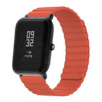 Pulseira de Silicone Magnética Colorida Compatível com Amazfit Bip A1608 - Imagine Cases