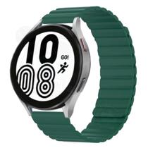 Pulseira de Silicone Magnética Colorida Compatível com Galaxy Watch 4 BT - Imagine Cases