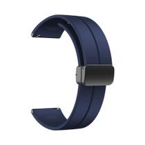 Pulseira De Silicone Magnética De 20 22mm Para Huawei Watch GT2 3 4 5 GT5Pro Magic Watch 2 42 46mm