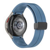 Pulseira de Silicone magnética para Samsung Galaxy Watch 4 Watch 5 Active2 40mm 42mm 44mm 45mm 46mm