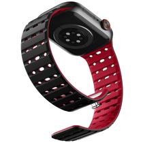 Pulseira de silicone magnético elástico para Apple Watch 38-42mm Pulseira de silicone magnético elástico para Apple Watch 38-42mm