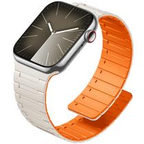 Pulseira de silicone magnético SNBLK para Apple Watch 40 mm para mulheres