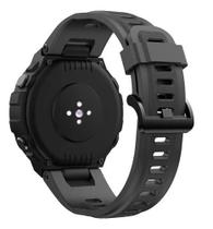 Pulseira De Silicone Marca 123smart Compativel Com T rex 1 Cor Cinza Escuro
