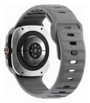 Pulseira De Silicone Mariner Compativel Com Galaxy Watch Ultra 47mm Sm-l700 L705 - Cinza Escuro Pulseira De Silicone Mariner Compativel Com Galaxy Watch Ultra 47mm Sm-l700 L705 - Cinza Escuro