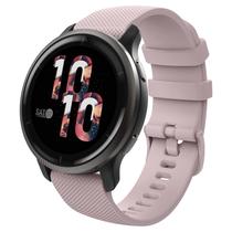 Pulseira de Silicone MoKo para Relógio Garmin 18mm Rosa Chá Pulseira de Silicone MoKo para Relógio Garmin 18mm Rosa Chá