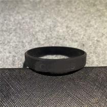 Pulseira de Silicone N / K com sensação adequada para a pele de alta qualidade Cor:X (AD preto)Quantidade:1 unidade