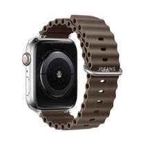 Pulseira De Silicone Ocean Band Para Apple Watch Ultra Série 10 9 8 7 6 SE 49mm 45mm 46mm 42mm 44mm