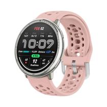 Pulseira De Silicone Oficial Amazfit Active 2 Bip 3 4 Cheetah GTS 2 3 4 Para Relógio Quadrado De