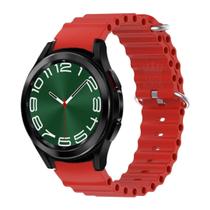 Pulseira De Silicone Ondulada Macia Para Watch6 Classic 47Mm