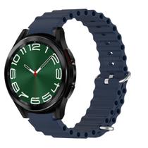 Pulseira De Silicone Ondulada Macia Para Watch6 Classic 47Mm