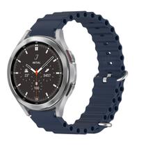 Pulseira De Silicone Ondulada Para Galaxy Watch4 42 SM-R880