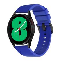 Pulseira de Silicone p/ Galaxy Watch 4 Watch4 - Azul Royal