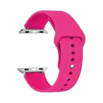 Pulseira De Silicone Para Apple Watch Série 7 6 5 4 3 SE 8 Ultra 38mm 40mm 41mm 42mm 44mm 45mm 49mm