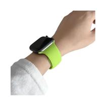 Pulseira De Silicone Para Apple Watch Series 11 10 46mm 44mm 45mm 49mm 40mm 42mm 41mm iWatch 9 8 7 6