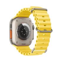 Pulseira De Silicone Para Apple Watch Series 7 8 Ultra 2 3 9 10 11 44mm 40mm 45mm 41mm 49mm 46mm