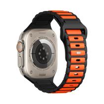 Pulseira De Silicone Para Apple Watch Ultra 2 41mm 46mm 45mm 44mm 49mm 42mm 40 38 Série 10 9 8 7 6 5