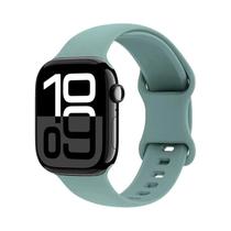 Pulseira De Silicone Para Apple Watch Ultra 7 6 5 4 SE 44mm 40mm 42mm 41mm 46mm 45mm