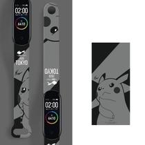 Pulseira de Silicone para Mi Band - Pikachu Pulseira de Silicone para Mi Band - Pikachu