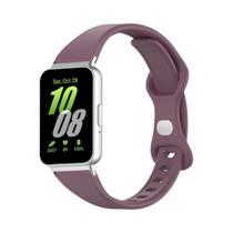 Pulseira De Silicone Para Mulheres Para Adaptador De Relógio Samsung Galaxy Fit 3 Acessórios