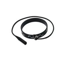 Pulseira de Silicone para Pinças - Cor Preta