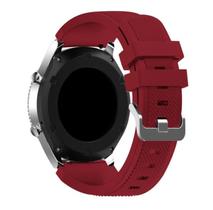 Pulseira De Silicone para Samsung Galaxy Gear S3 ou Watch 46mm - Rose Red - Jetech