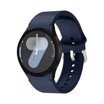 Pulseira De Silicone Para Samsung Galaxy Watch 40mm 44mm 45mm, Banda Esportiva Sem Espaço Para 7 6 5