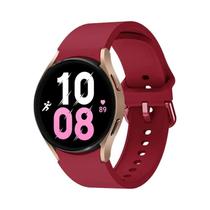 Pulseira De Silicone Para Samsung Galaxy Watch 5 4 46 42mm, Bracelete Clássico pro De 20mm