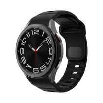 Pulseira de Silicone para Samsung Galaxy Watch 6 Classic/5/4 - 40mm, 42mm, 43mm, 44mm, 45mm, 47mm