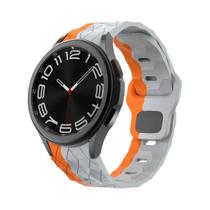 Pulseira de Silicone para Samsung Galaxy Watch 6 Classic/5/4 - 40mm, 42mm, 43mm, 44mm, 45mm, 47mm