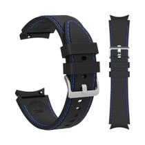 Pulseira De Silicone Para Samsung Galaxy Watch 7 6 5 4 pro Sport Classic 40mm 44mm 45mm 43mm 47mm