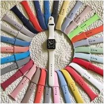 Pulseira de silicone para Smartwatch 42mm 44mm 45mm 49mm pulseira borracha smartwatch
