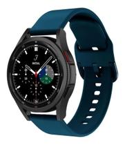 Pulseira de Silicone Para Smartwatch Galaxy Watch 4/ Galaxy Watch4 Classic - Azul Petroleo Pulseira de Silicone Para Smartwatch Galaxy Watch 4/ Galaxy Watch4 Classic - Azul Petroleo