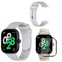 Pulseira de silicone + Pelicula 3D para Xiaomi Redmi Watch 4