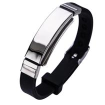 Pulseira De Silicone Personalizada Identificação