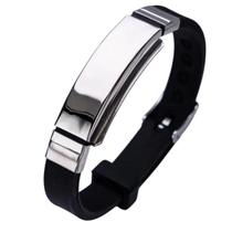 Pulseira De Silicone Personalizada Identificação