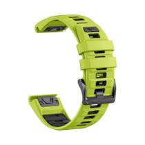 Pulseira De Silicone QuickFit De 22mm 26mm Para Garmin Fenix 7X 7 pro Solar 6X 6 Epix Forerunner 965