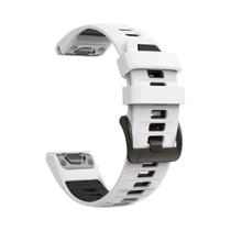 Pulseira De Silicone QuickFit De 22mm 26mm Para Garmin Fenix 8 pro 7X 7 6 6X pro 5 5X plus Epix Gen