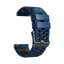 Pulseira De Silicone Respirável De 24mm Para Relógio Inteligente Suunto 9 Baro 7 D5 Spartan Sport