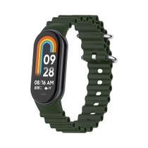 Pulseira De Silicone Respirável E Macia Para Xiaomi Mi Band 10 9 8 Substituição De Pulseira Para