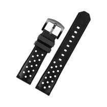 Pulseira De Silicone Super Respirável 22mm Para TAG Heuer Aquaracer Seiko Citizen Série F1 Strap