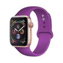 Pulseira de Silicone Universal para Apple Watch - 44mm/45mm (Series 9, 8, 7, 6, SE, 5, 4, 3)