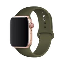 Pulseira De Silicone Universal Para Apple Watch Série 10 9 8 7 6 5 SE Ultra 2 49mm 40mm 41mm 42mm