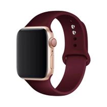 Pulseira De Silicone Universal Para Apple Watch Série 10 9 8 7 6 5 SE Ultra 2 49mm 40mm 41mm 42mm
