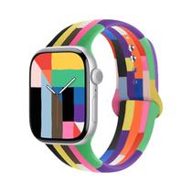 Pulseira De Silicone Universal Para Apple Watch Série 10 9 8 7 6 5 SE Ultra 2 49mm 40mm 41mm 42mm