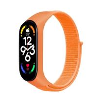 Pulseira De Substituição De Nylon Para Xiaomi Mi Band 7 NFC 6 5 4 3 Smartwatch Pulseira Esportiva