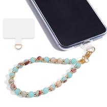 Pulseira de telefone Lostars Marble Beaded Green Shoushan
