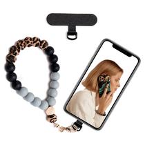 Pulseira de telefone Lostars Silicone Beaded Leopard