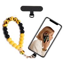 Pulseira de telefone Lostars Silicone Beaded Sunflower
